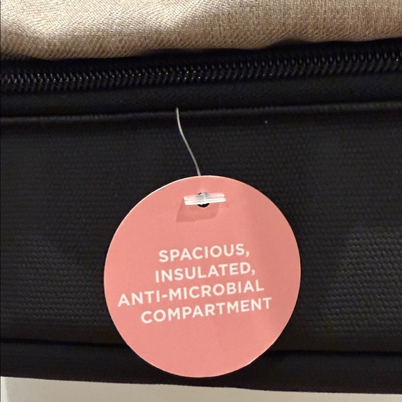 Petunia Pickle Bottom Pivot Diaper Bag Backpack Sand and Black New - Picture 14 of 16